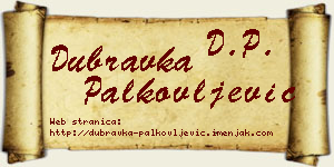 Dubravka Palkovljević vizit kartica